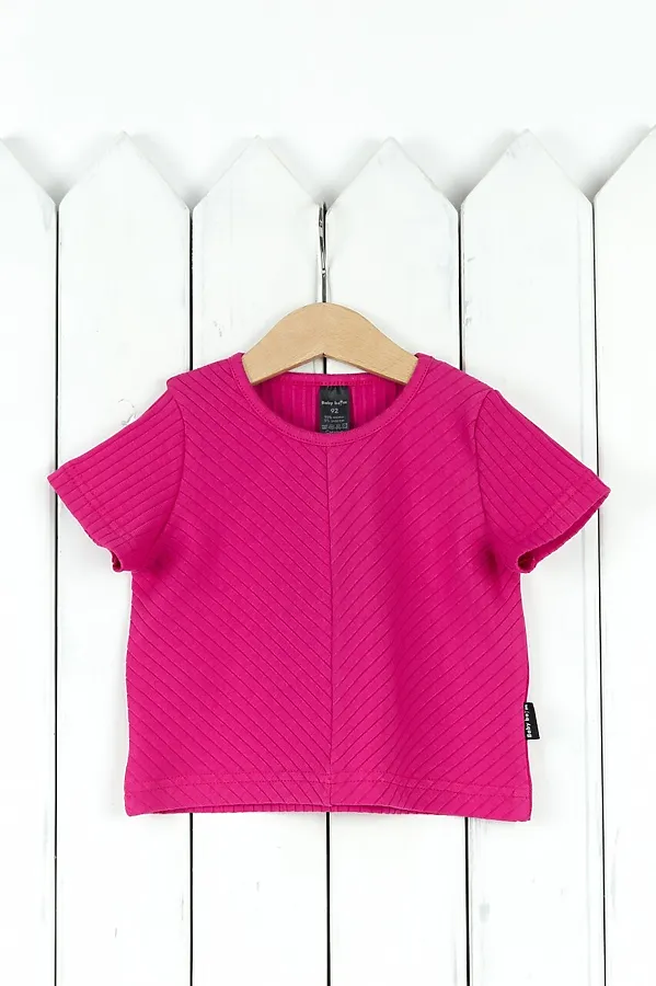 Футболка BABY BOOM, фуксия - фото 1