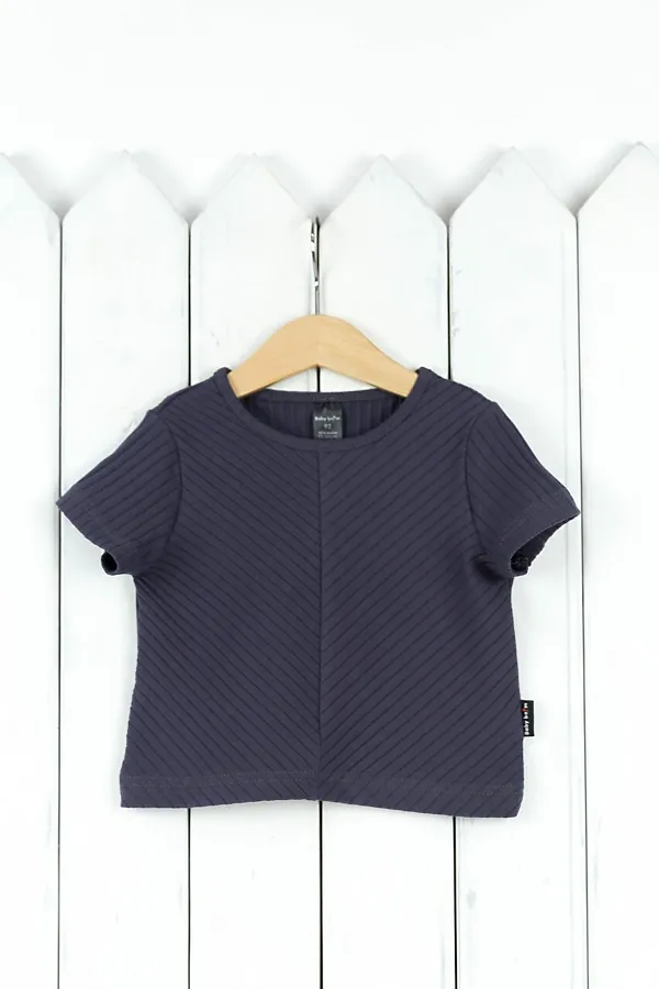 Футболка BABY BOOM, графит - фото 1