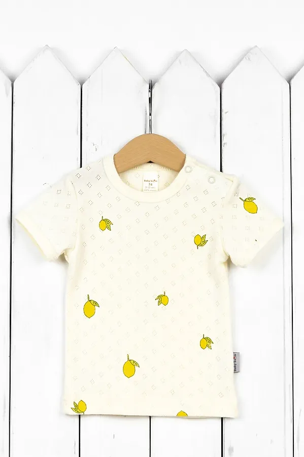Футболка BABY BOOM, лимончики - фото 1