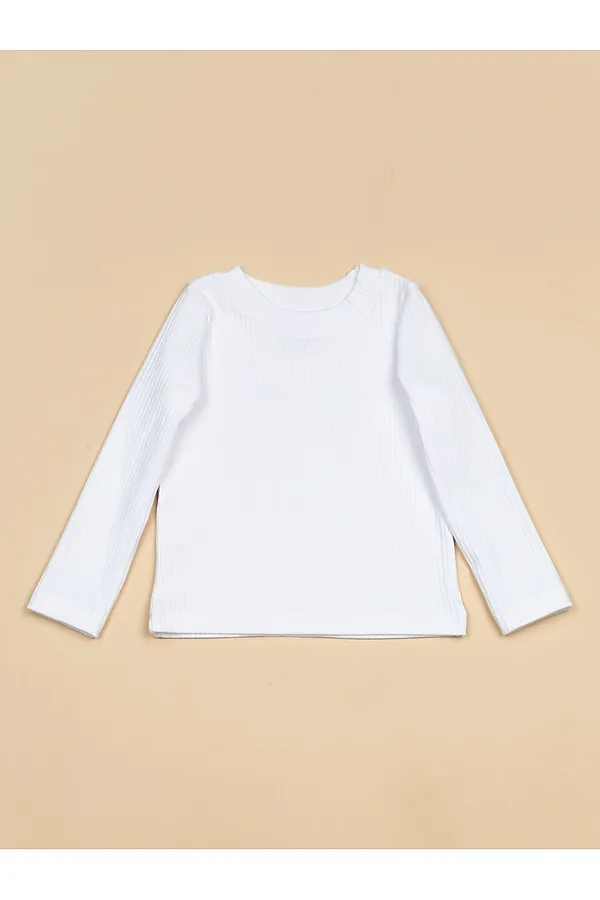 Лонгслив BABY BOOM, белый - фото 1