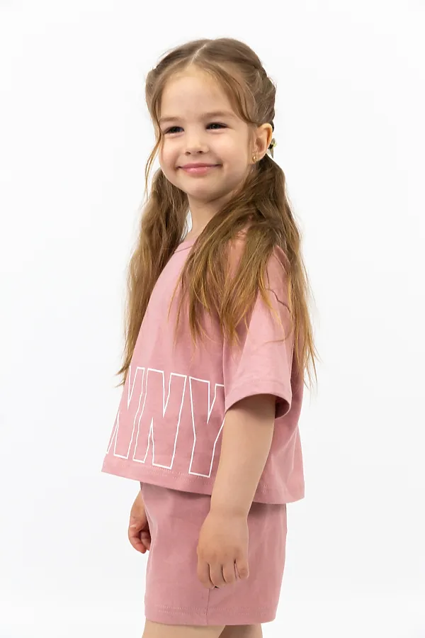 Футболка BABY BOOM, пудра - фото 1