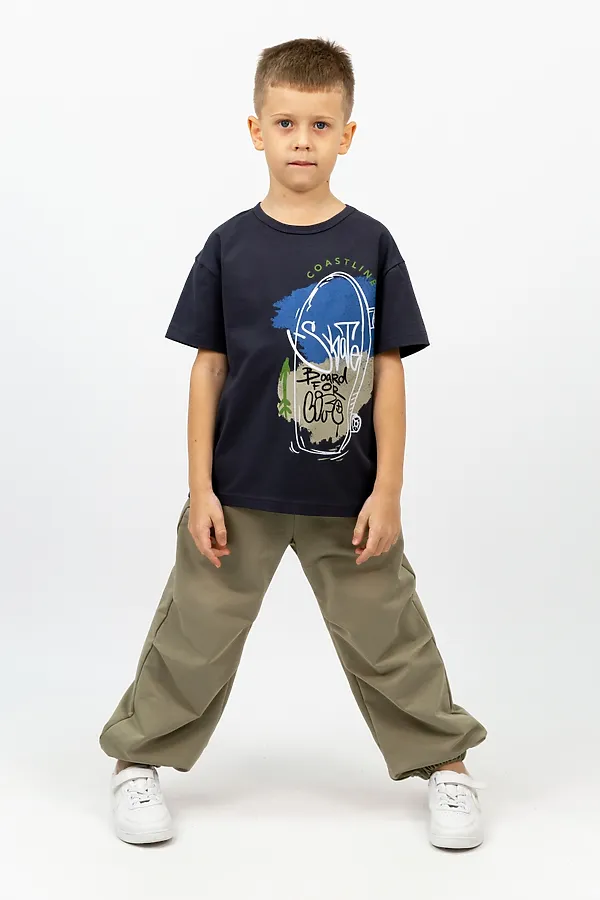 Футболка BABY BOOM, skate/графит - фото 1