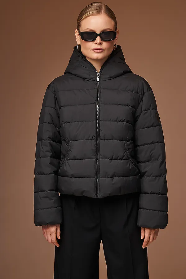 Пуховик HOOPS, черный - фото 1