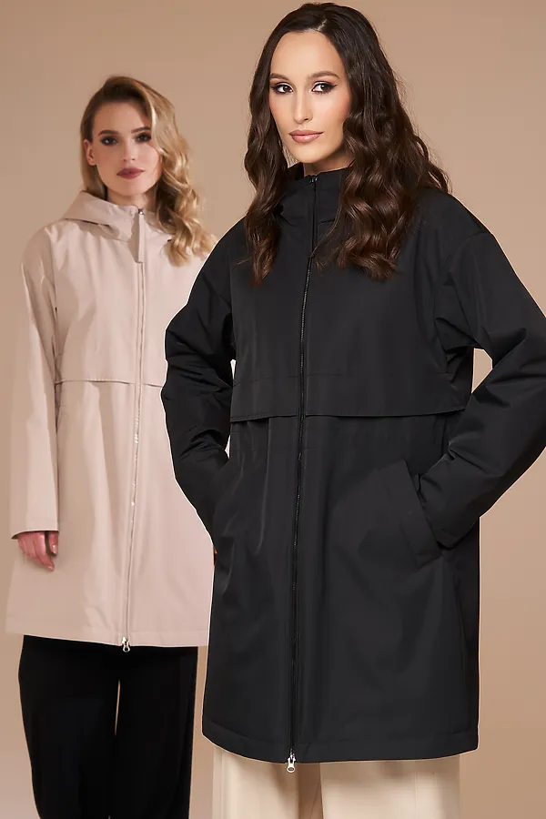 Плащ HOOPS, черный - фото 1