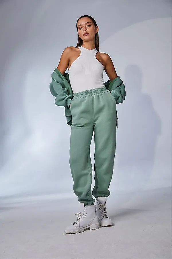 Брюки джоггеры HOOPS, мята - фото 1