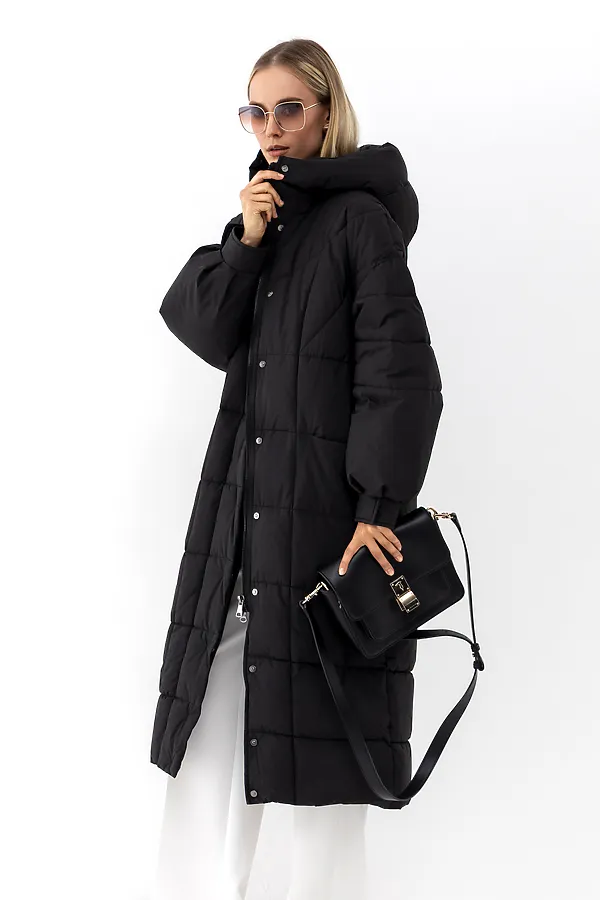 Пуховик HOOPS, черный - фото 1