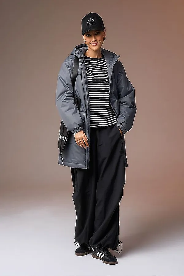 Плащ HOOPS, графит - фото 1