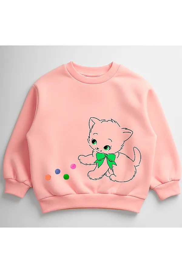 Толстовка футер 2х нитка начёс YOULALA, коралл - фото 1