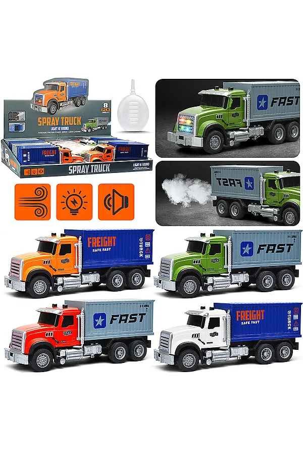 Машина "Грузовик" в коробке URAL TOYS, в ассортименте - фото 1