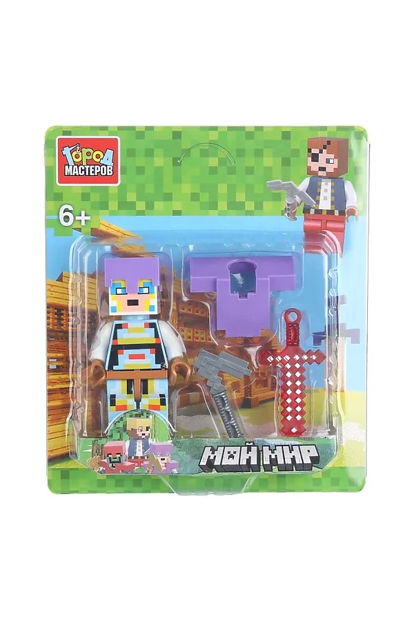 Конструктор "Мой мир" фигурка с аксессуарами URAL TOYS, мультиколор - фото 1