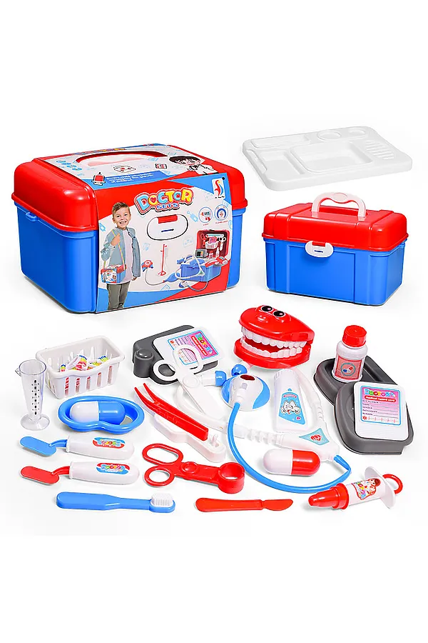 Набор доктора "Педиатр" в чемодане URAL TOYS, в ассортименте - фото 1