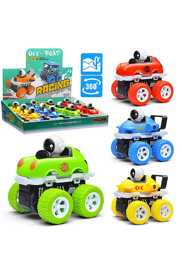 Машина "Каскадер" в коробке URAL TOYS, в ассортименте - фото 1