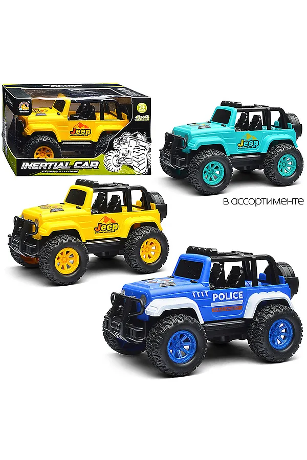 Машина "Джип" в коробке URAL TOYS, мультиколор - фото 1