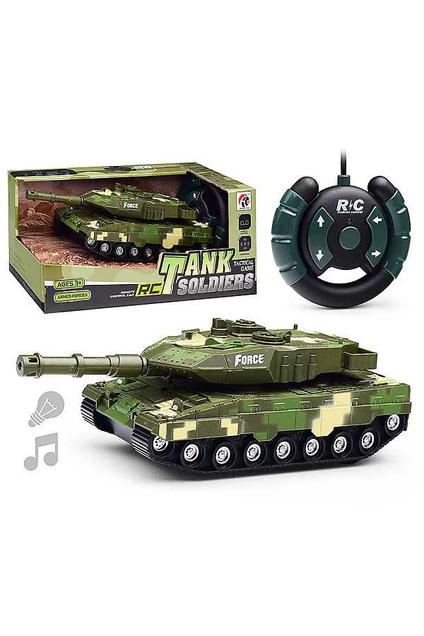 Танк "Армия" р/у, 27 MHzH, в коробке URAL TOYS, мультиколор - фото 1