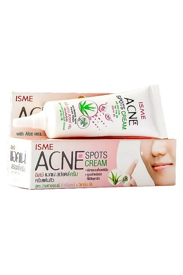 ISME Крем от прыщей / Acne Spots Cream, 10 г KRISTALLER, белый - фото 1