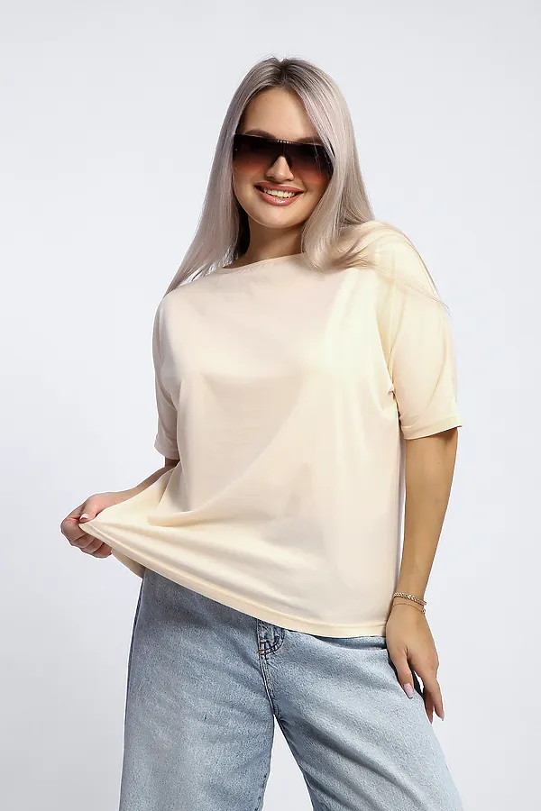 Футболка 80046 НАТАЛИ, персиковый - фото 1