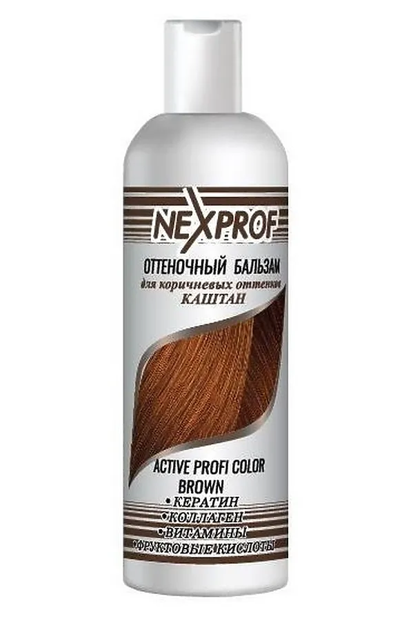 Nexxt Оттеночный бальзам для коричневых оттенков, 200 мл KRISTALLER, коричневый - фото 1