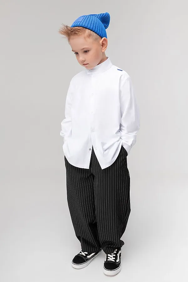 Брюки BODO, черный (белый) - фото 1