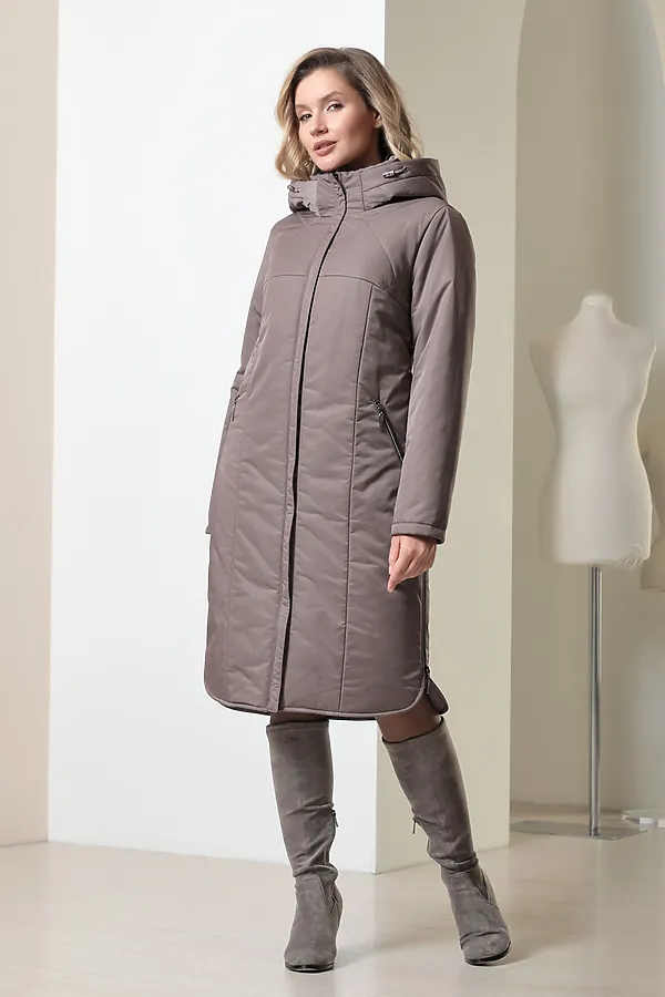 Пальто DIZZYWAY, коричневый - фото 1