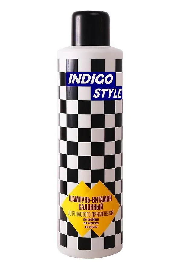 Indigo Шампунь-витамин салонный для частого применения, 1000 мл KRISTALLER, бесцветный - фото 1