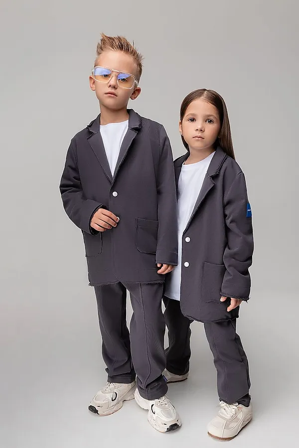 Брюки BODO, серый - фото 1