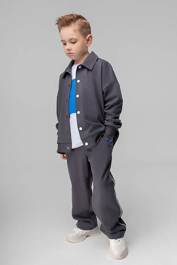 Костюм (Рубашка+Брюки) BODO, серый - фото 1