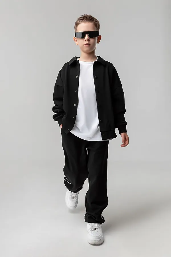 Костюм (Рубашка+Брюки) BODO, черный - фото 1