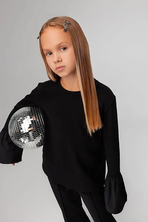 Лонгслив BODO, черный - фото 1