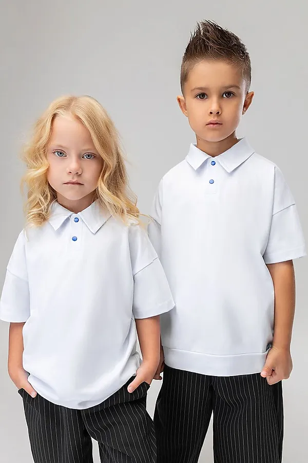 Футболка-поло BODO, белый - фото 1