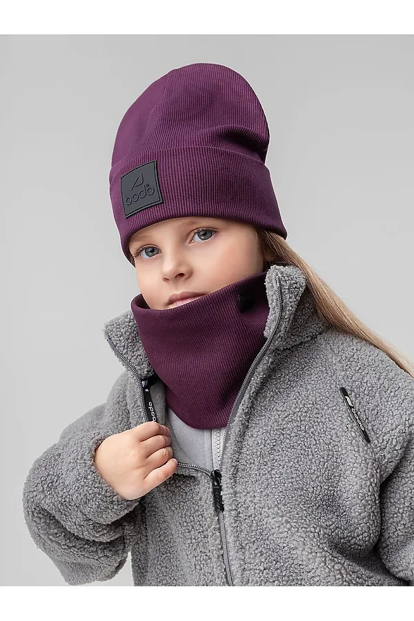 Комплект (Шапка+Снуд) BODO-S, сливовый - фото 1