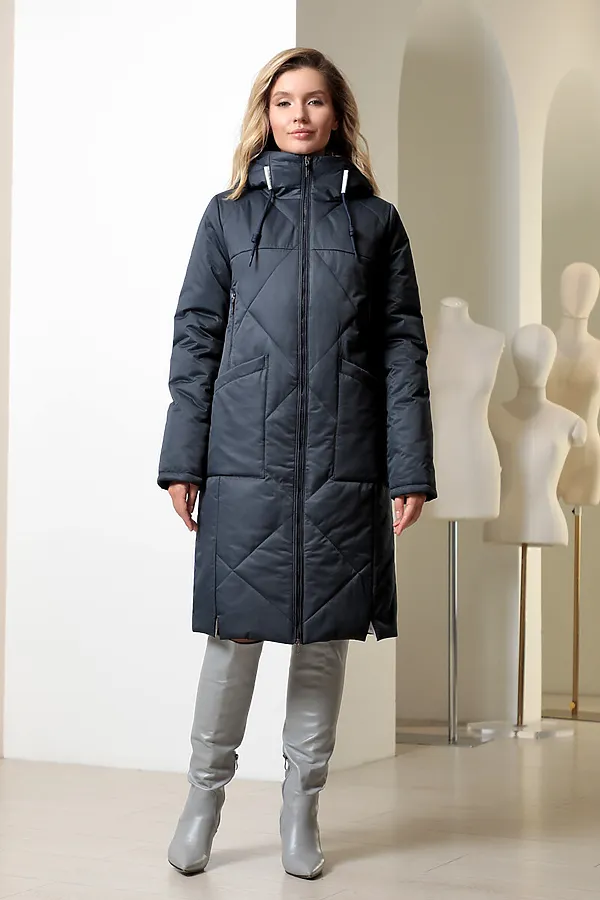 Пальто DIZZYWAY, т.синий - фото 1