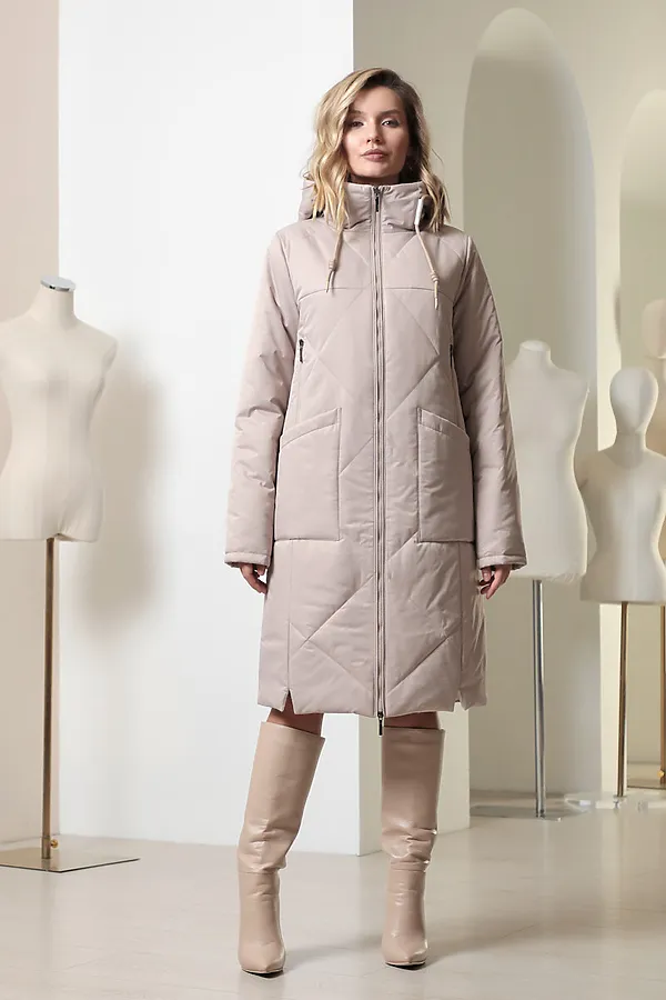 Пальто DIZZYWAY, бежевый - фото 1
