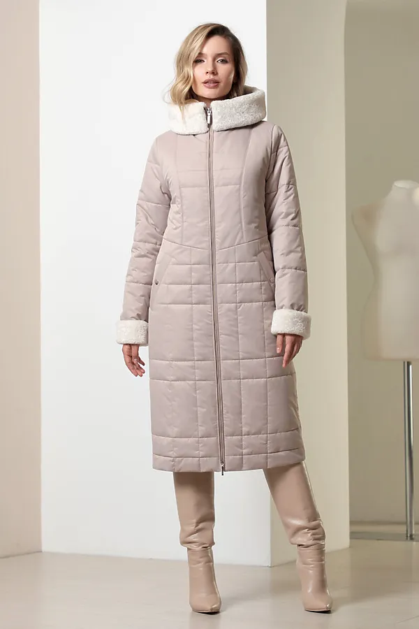 Пальто DIZZYWAY, бежевый - фото 1