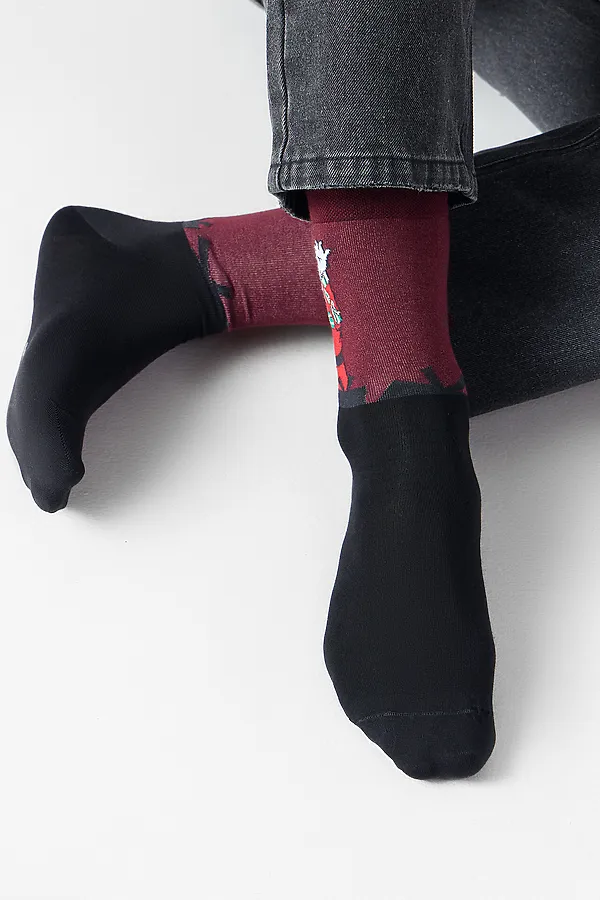 Носки MARK FORMELLE, бордовый - фото 1