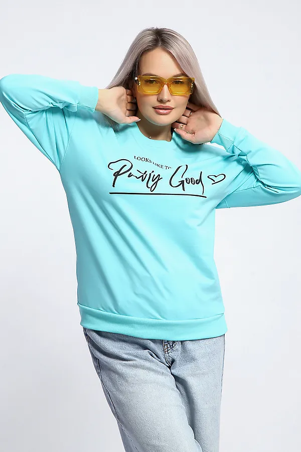 Толстовка 80048 НАТАЛИ, ментол - фото 1