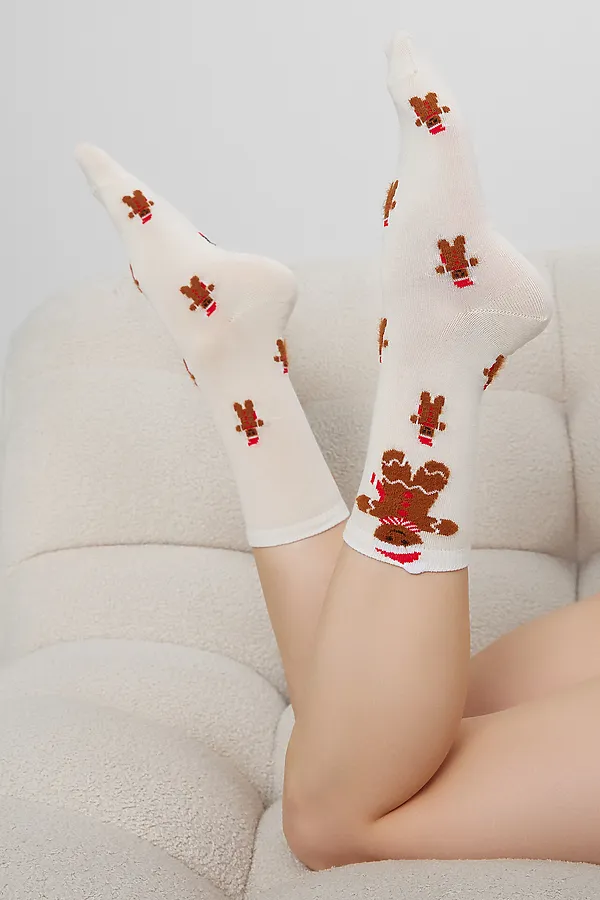 Носки MARK FORMELLE, молочный - фото 1