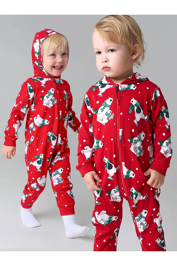 Пижама PLAYTODAY, красный - фото 1