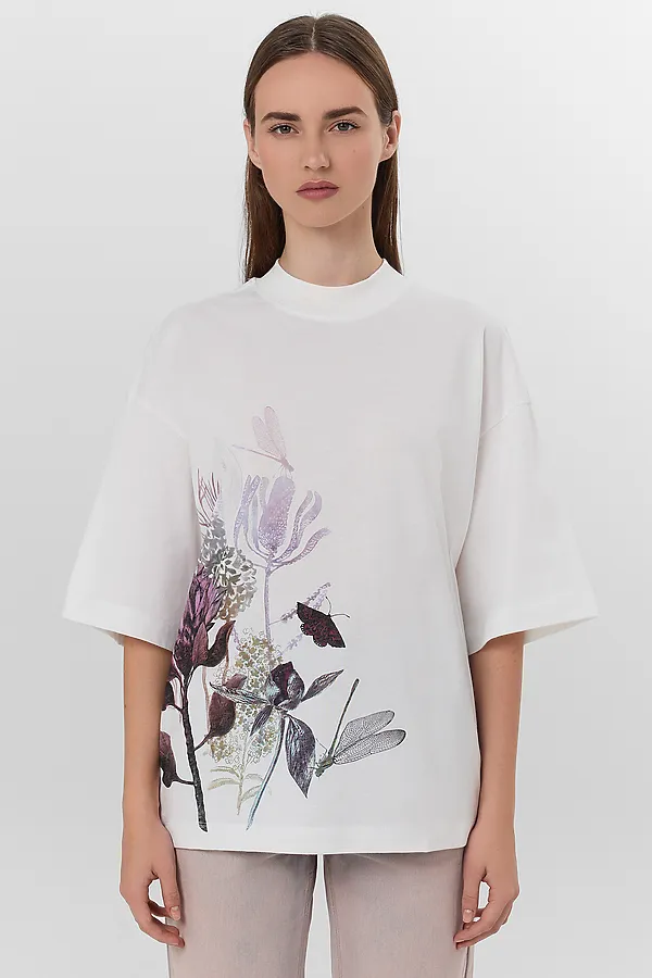 Футболка MARK FORMELLE, белый +печать3 - фото 1