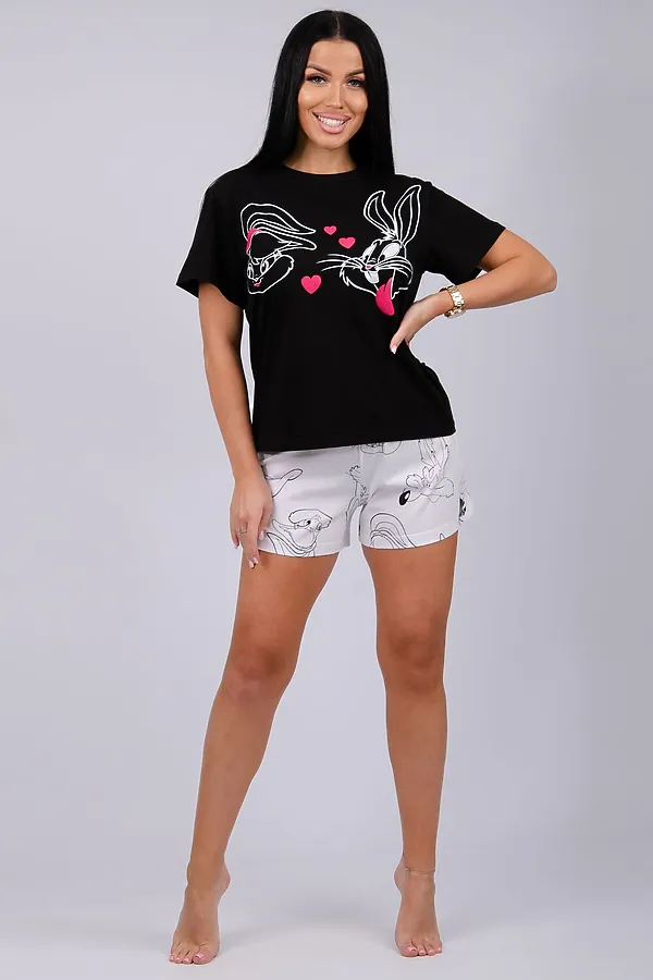 Пижама с шортами Джуди НАТАЛИ, в ассортименте - фото 1