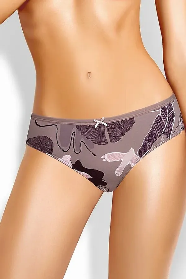 Трусы CLEVER, т.бежевый/т.коричневый - фото 1