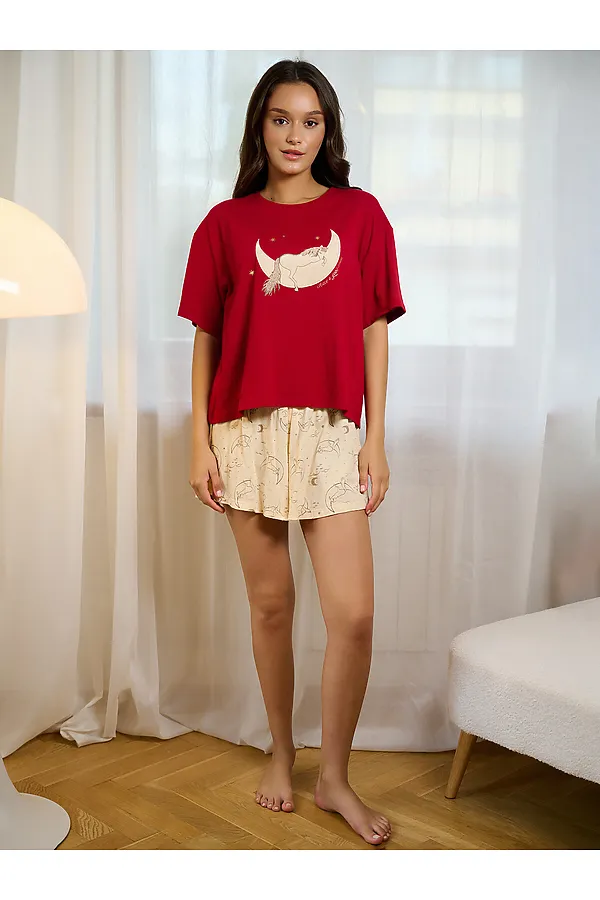 Пижама INDEFINI, мультиколор - фото 1