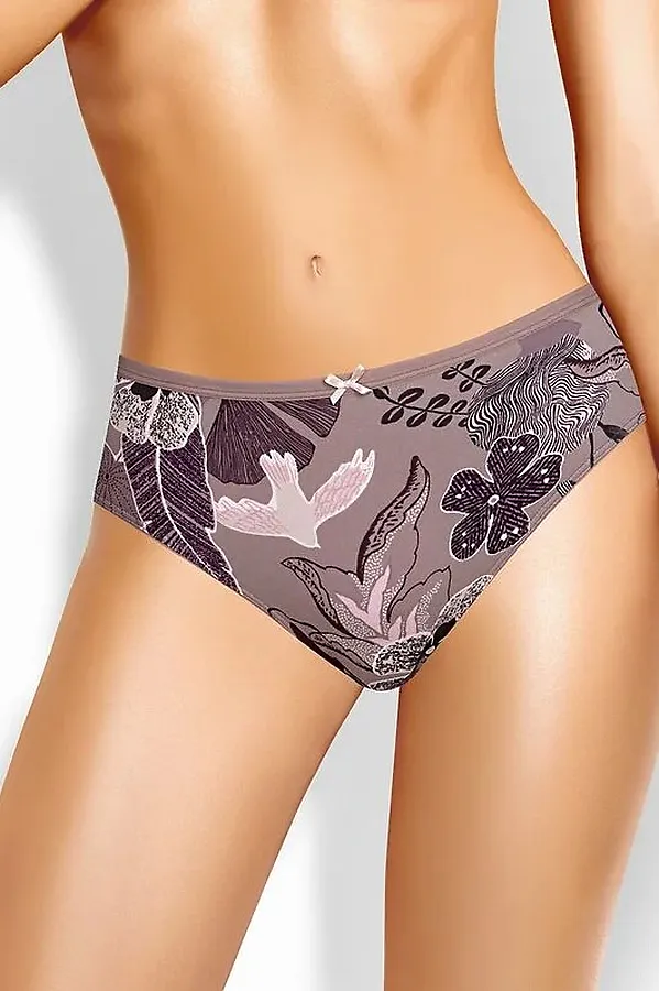 Трусы CLEVER, т.бежевый/т.коричневый - фото 1