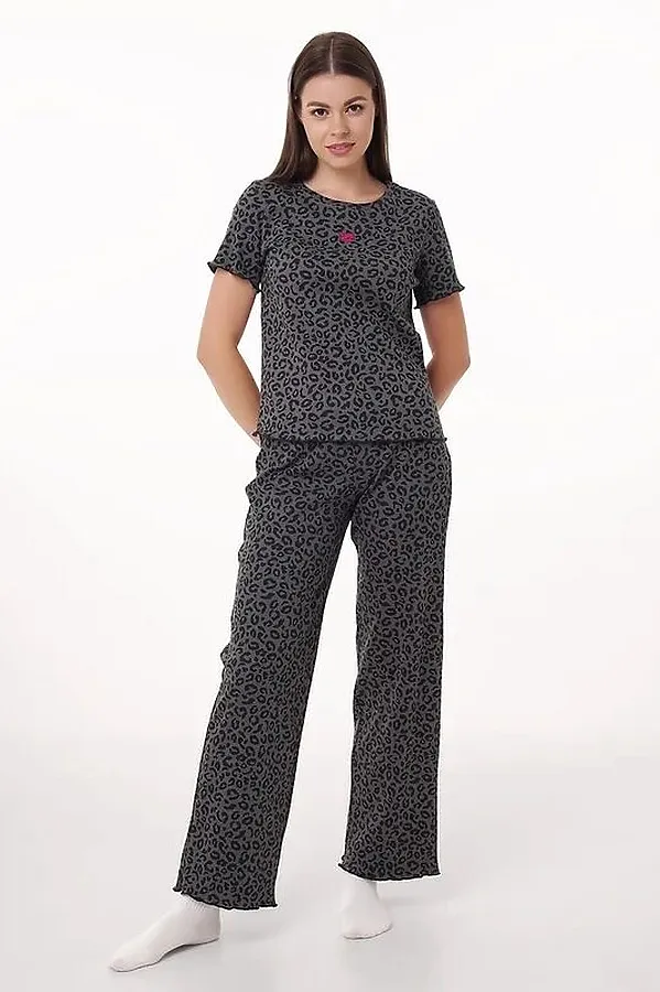 Пижама CLEVER, серый/т.серый - фото 1