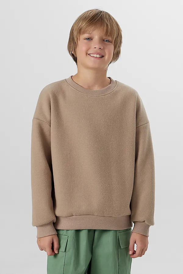 Свитшот MARK FORMELLE, серо -бежевый - фото 1