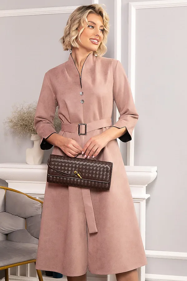 Платье LADY TAIGA, чайная роза - фото 1