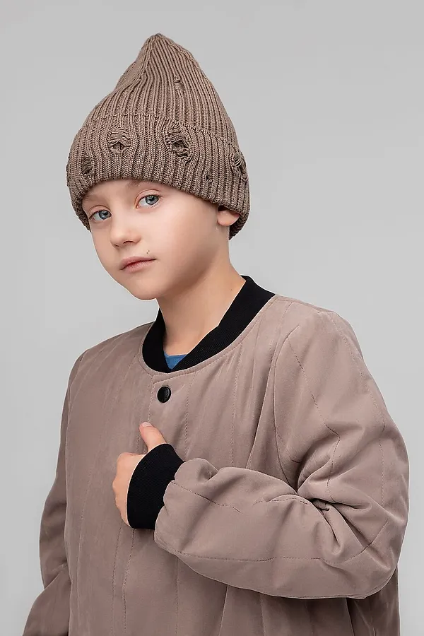 Шапка BODO-S, темно-бежевый - фото 1