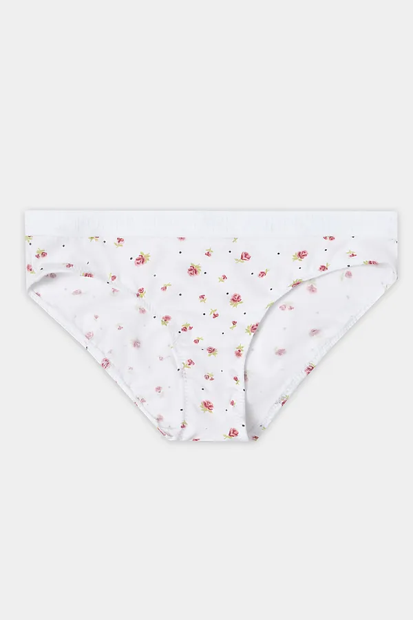 Трусы MARK FORMELLE, цветочки на белоснежном - фото 1