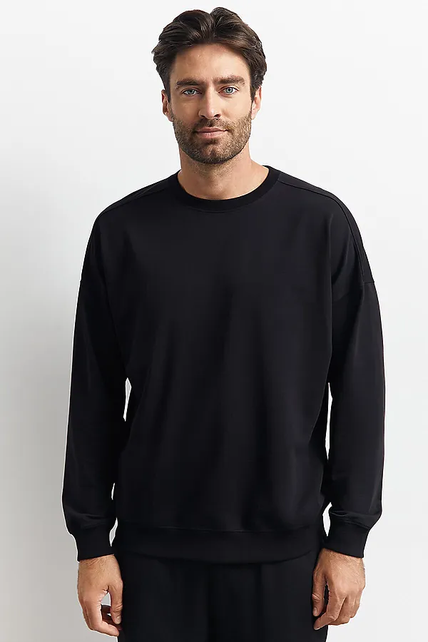 Свитшот OMSA, nero (черный) - фото 1