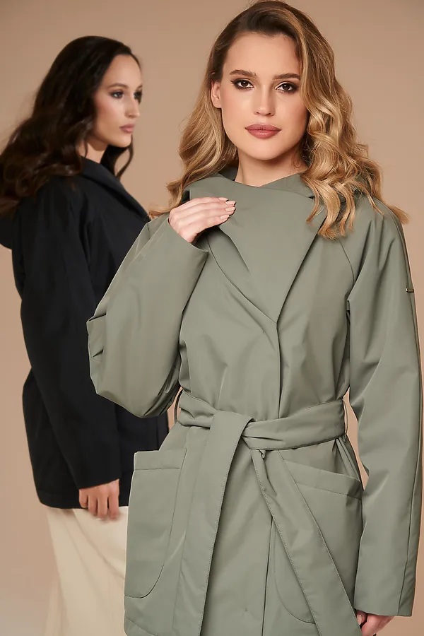 Плащ HOOPS, оливковый - фото 1