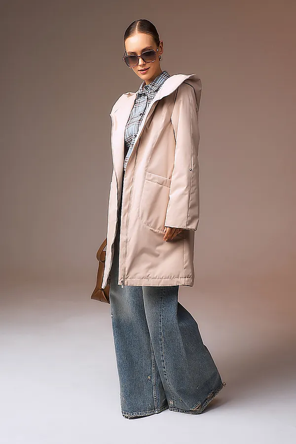 Плащ HOOPS, бежевый - фото 1